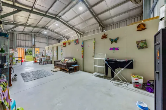 14x13m Shed On 1.21 Hectares Of Flat Usable Land Fully Fenced