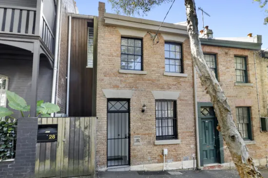 Classic Sandstone Terrace Reimagined into Two Stylish Apartments in a Prized City Pocket