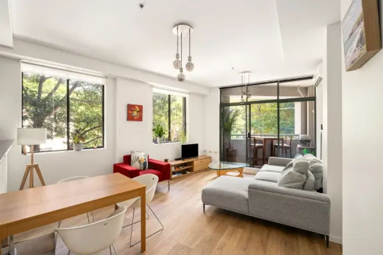 Large-sized one-bedder with modern finishes and own private entry