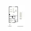 One of the largest 1-bed homes in 'Globe Mills' warehouse
