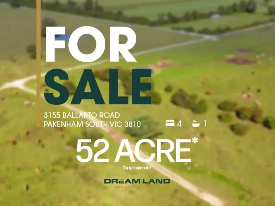 52 Acre Property within Prime Location in Pakenham South