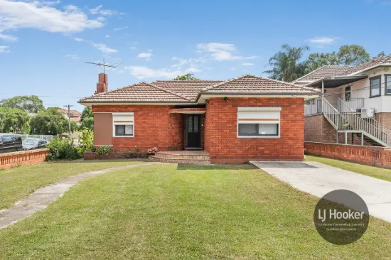Brick Home, Large Corner Block!