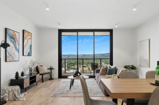 Elevated Luxury Living Above the Adelaide Skyline at Award-Winning Luxury Apartment VTA
