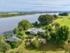 RIVERFRONT FARMHOUSE WITH EXCEPTIONAL CHARACTER