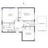 Renovated apartment in a boutique block