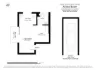 North Facing Coastal Studio with a Private Balcony