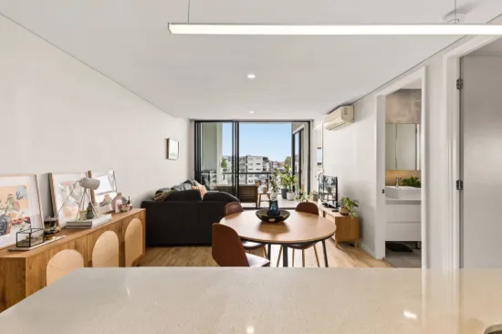 Light-Filled North-Facing Living with Peaceful Park Outlook