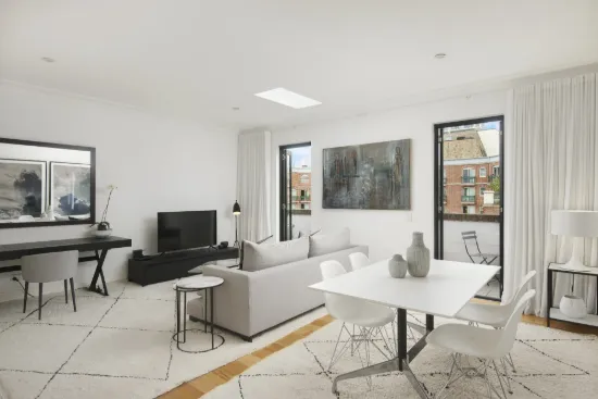 Top-Floor Art Deco Apartment with Expansive Terrace