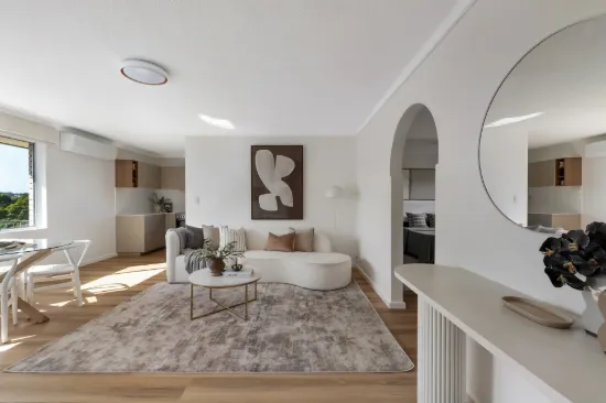 Freshly updated apartment in parkside pocket