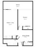 20% Larger Than Most  Oversized One-Bedroom with Rare Second Living Zone - Golden Triangle Living on the Thornbury Border