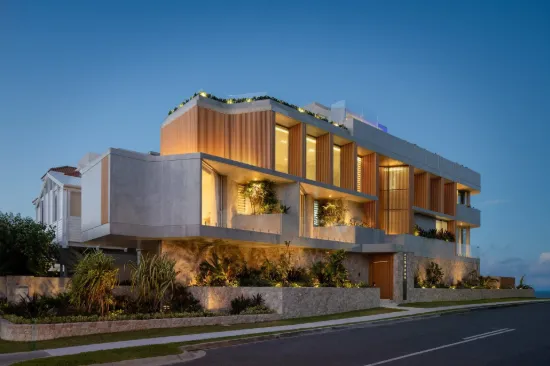 Absolute Beachfront Architectural Masterpiece on a Prime Corner Block - Five Years in the Making