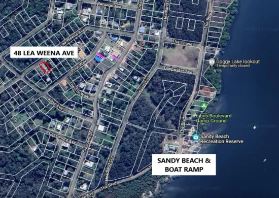Walk to Sandy Beach and Parks