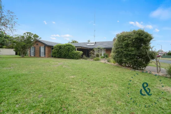 Five bedrooms, pool and dual street access, walk to shops and school