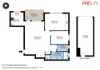 SUN-DRENCHED TWO-BEDROOM APARTMENT WITH OPEN OUTLOOK