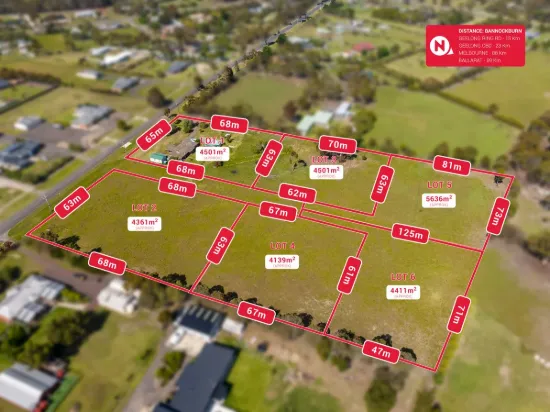 Brand New Upcoming Subdivision - 5636m2 Approx.
