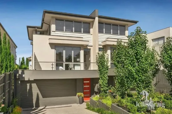 Executive family living moments from the Maribyrnong River