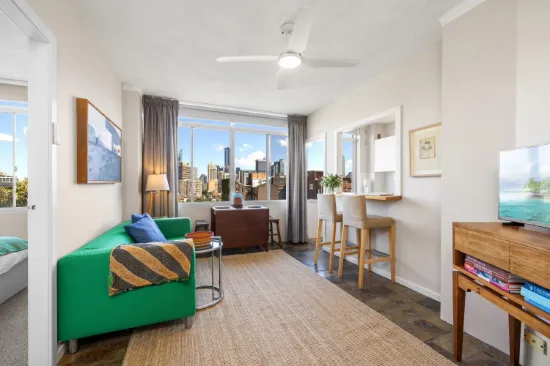Top Floor One Bedroom  Spectacular City Views and Car Space on Separate Title