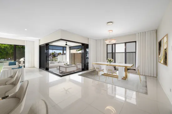 North-facing Waterfront Luxury with Private Bridge-Free Marina Berth