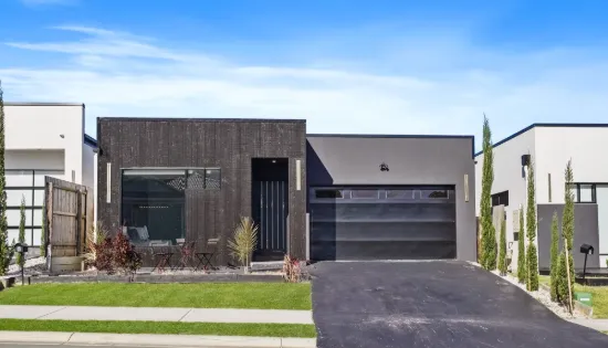 Contemporary Display-Style Living with High Ceilings, Theatre Room & Alfresco Entertaining
