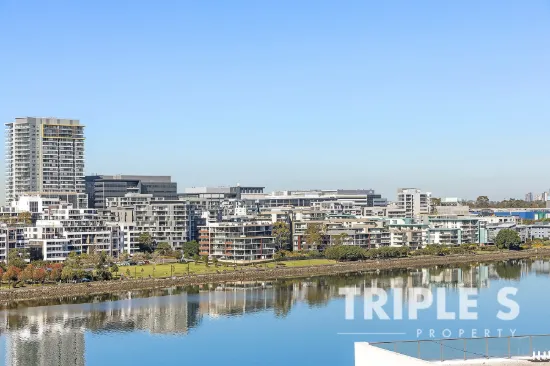 Off market opportunity! 2 bedroom with water view! 10-min walking to Rhodes station!