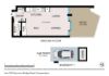 Studio with large courtyard plus secure parking space