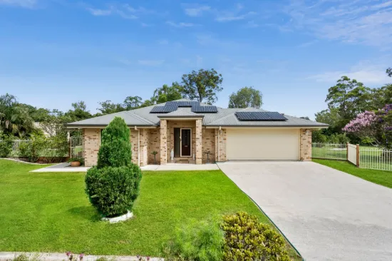 Spacious Acreage Living with Heated Pool, Shed & Side Access