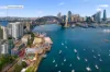 Luxury 'Azure' Apartment Situated Close to the Iconic Milsons Point Foreshore - Steps to the Bridge, Station and Waterfront. Gym in building.