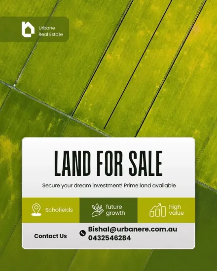 Land In Schofields!!! "Close To Station And All Amenities".