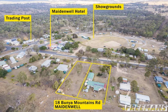 18 Bunya Mountains Road, Maidenwell, Qld 4615