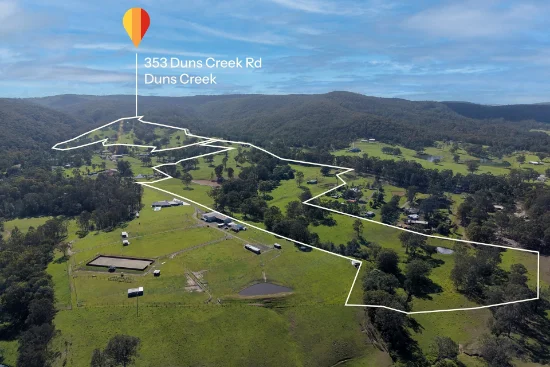353 Duns Creek Road, Duns Creek, NSW 2321