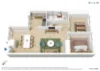 1/114 Hardware Street, Melbourne, Vic 3000-Floorplan
