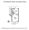 1/1b Melville Road, Brunswick West, Vic 3055-Floorplan