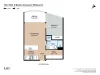 1005/8 Bowen Crescent, Melbourne, Vic 3004-Floorplan