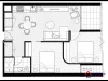 1007/33 Blackwood St, North Melbourne, Vic 3051-Floorplan