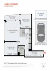 1007/5  Wominjeka Walk, West Melbourne, Vic 3003-Floorplan