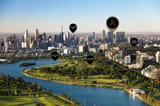1008/14 Queens Road, Melbourne, Vic 3004-Image