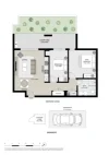 101/5 Henry Street, Turrella, NSW 2205-Floorplan