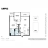 1010/188 Macaulay Road, North Melbourne, Vic 3051-Floorplan