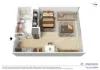 1012/58 Jeffcott Street, West Melbourne, Vic 3003-Floorplan