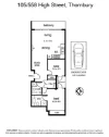 105/558 High Street, Thornbury, Vic 3071-Floorplan