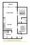 106/8 Clydebank Road, Edithvale, Vic 3196-Floorplan