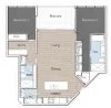 10706/600  Coronation Dr, Toowong, Qld 4066-Floorplan