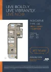 1074/58 Hope Street, South Brisbane QLD 4101-Floorplan