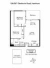 108/567 Glenferrie Road, Hawthorn, Vic 3122-Floorplan