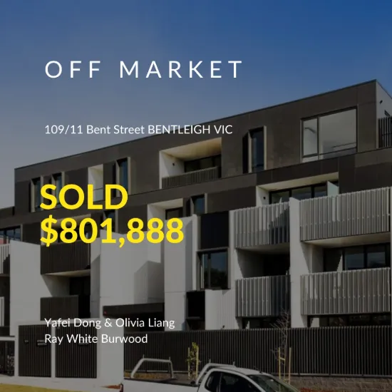 109/11 Bent Street, Bentleigh, Vic 3204