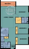 11/418 St Kilda Road, Melbourne, Vic 3004-Floorplan