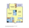 110/555 St Kilda Road, Melbourne, Vic 3004-Floorplan