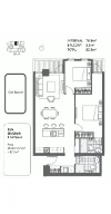 1104/228 A'Beckett Street, Melbourne, Vic 3000-Floorplan