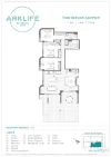 1104 / 28 Robertson Street, Fortitude Valley, Qld 4006-Floorplan
