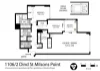 1106/2 Dind Street, Milsons Point, NSW 2061-Floorplan